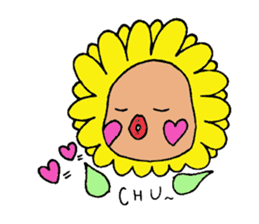 My sunflower's every day sticker #2530848