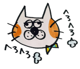 nekotaroutoyukainanakamatachi sticker #2531002