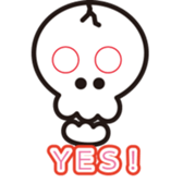 40Skull sticker #2531064