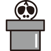 40Skull sticker #2531079