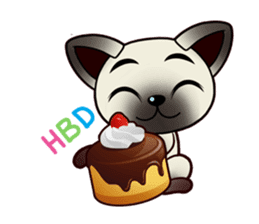 Siamese Cat@SK Farm (V.2) sticker #2531632