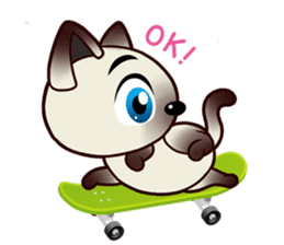 Siamese Cat@SK Farm (V.2) sticker #2531634