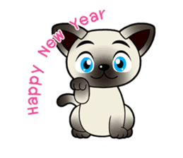 Siamese Cat@SK Farm (V.2) sticker #2531652