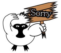 PumPum , the fat Black-faced Spoonbill sticker #2532906