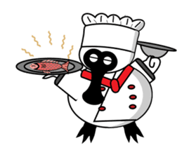 PumPum , the fat Black-faced Spoonbill sticker #2532929