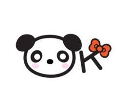 Lilly the Lovely Panda sticker #2533301