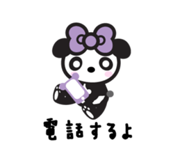 Lilly the Lovely Panda sticker #2533311