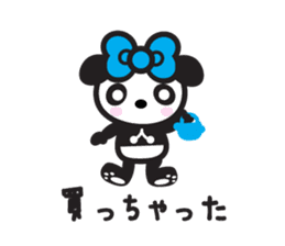 Lilly the Lovely Panda sticker #2533319