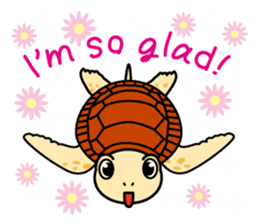 The baby sea turtles of Yakushima sticker #2533495