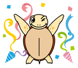 The baby sea turtles of Yakushima sticker #2533499