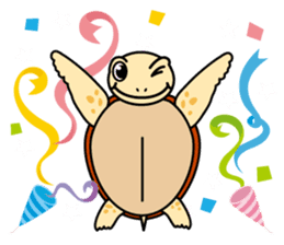 The baby sea turtles of Yakushima sticker #2533499