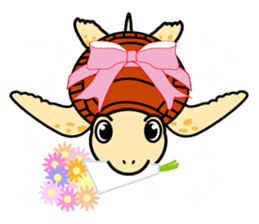 The baby sea turtles of Yakushima sticker #2533500
