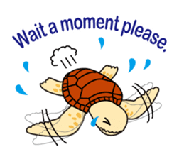 The baby sea turtles of Yakushima sticker #2533508