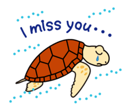 The baby sea turtles of Yakushima sticker #2533509