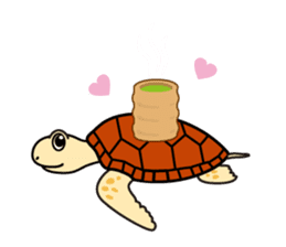 The baby sea turtles of Yakushima sticker #2533512