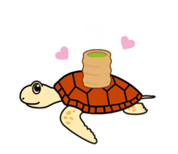 The baby sea turtles of Yakushima sticker #2533512