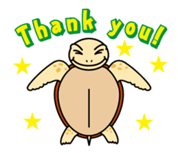 The baby sea turtles of Yakushima sticker #2533513