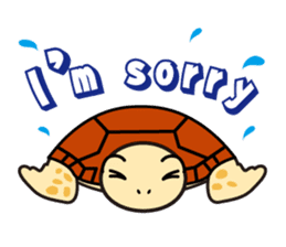 The baby sea turtles of Yakushima sticker #2533517