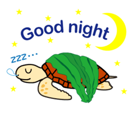 The baby sea turtles of Yakushima sticker #2533520