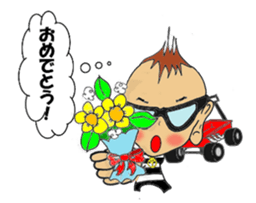 Little-Red-wagon BABY sticker #2533537