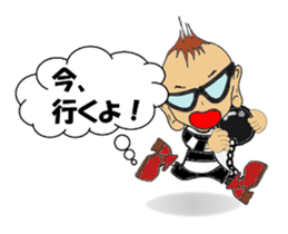 Little-Red-wagon BABY sticker #2533540