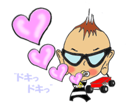 Little-Red-wagon BABY sticker #2533542