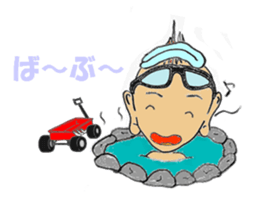 Little-Red-wagon BABY sticker #2533555