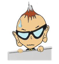 Little-Red-wagon BABY sticker #2533565