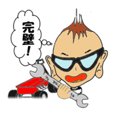 Little-Red-wagon BABY sticker #2533566