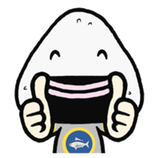 Though Rice balls boy(bonito boy) sticker #2533582