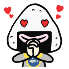 Though Rice balls boy(bonito boy) sticker #2533583