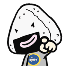 Though Rice balls boy(bonito boy) sticker #2533584