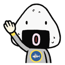 Though Rice balls boy(bonito boy) sticker #2533588