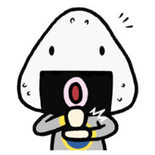Though Rice balls boy(bonito boy) sticker #2533589