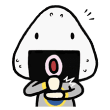 Though Rice balls boy(bonito boy) sticker #2533589