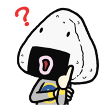 Though Rice balls boy(bonito boy) sticker #2533590