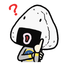 Though Rice balls boy(bonito boy) sticker #2533590