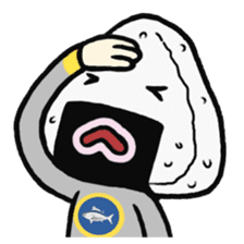 Though Rice balls boy(bonito boy) sticker #2533591
