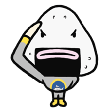 Though Rice balls boy(bonito boy) sticker #2533595