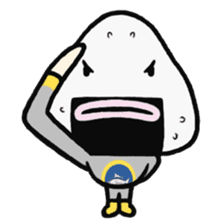 Though Rice balls boy(bonito boy) sticker #2533595