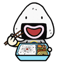 Though Rice balls boy(bonito boy) sticker #2533599