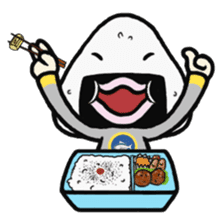 Though Rice balls boy(bonito boy) sticker #2533600
