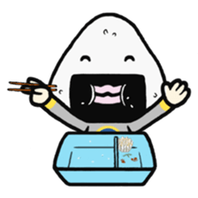 Though Rice balls boy(bonito boy) sticker #2533601