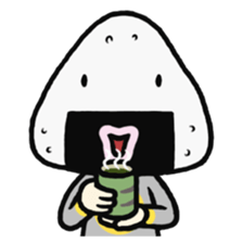 Though Rice balls boy(bonito boy) sticker #2533603