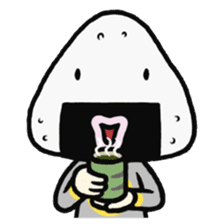 Though Rice balls boy(bonito boy) sticker #2533603