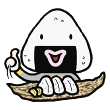 Though Rice balls boy(bonito boy) sticker #2533604