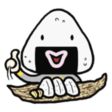 Though Rice balls boy(bonito boy) sticker #2533604