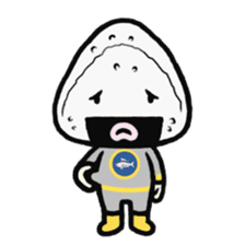 Though Rice balls boy(bonito boy) sticker #2533606