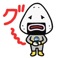 Though Rice balls boy(bonito boy) sticker #2533607