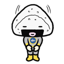 Though Rice balls boy(bonito boy) sticker #2533612